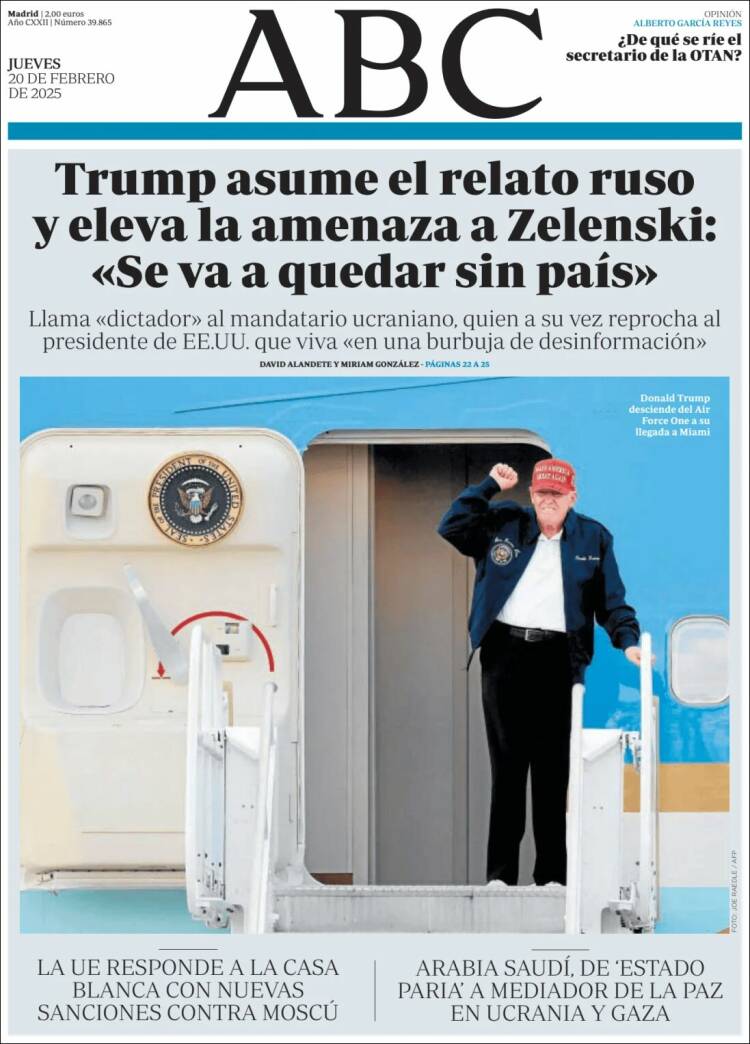 Portada de ABC (Spain)