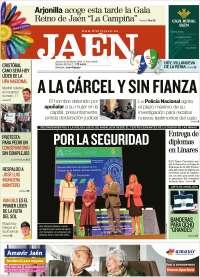 Portada de Diario Jaén (Spain)