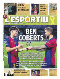 Portada de L'Esportiu (Spain)