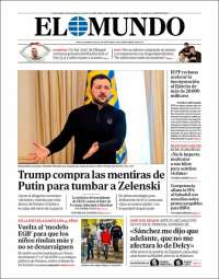 Portada de El Mundo (Spain)