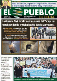 Portada de El Pueblo de Ceuta (Espagne)