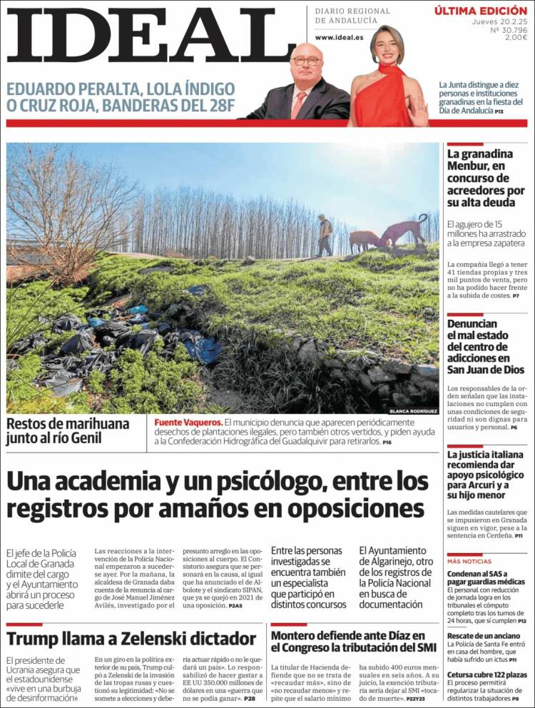 Portada de Ideal (Spain)