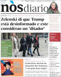 Portada de Nòs Diario (España)