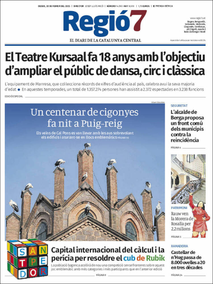 Portada de Regio7 (España)