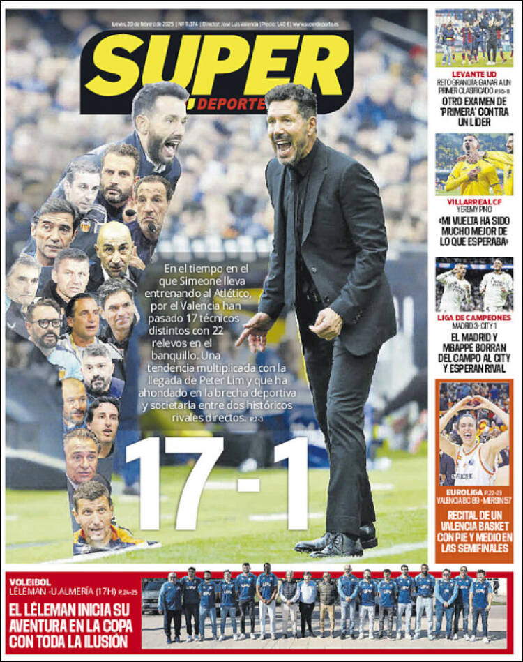 Portada de Superdeporte (España)