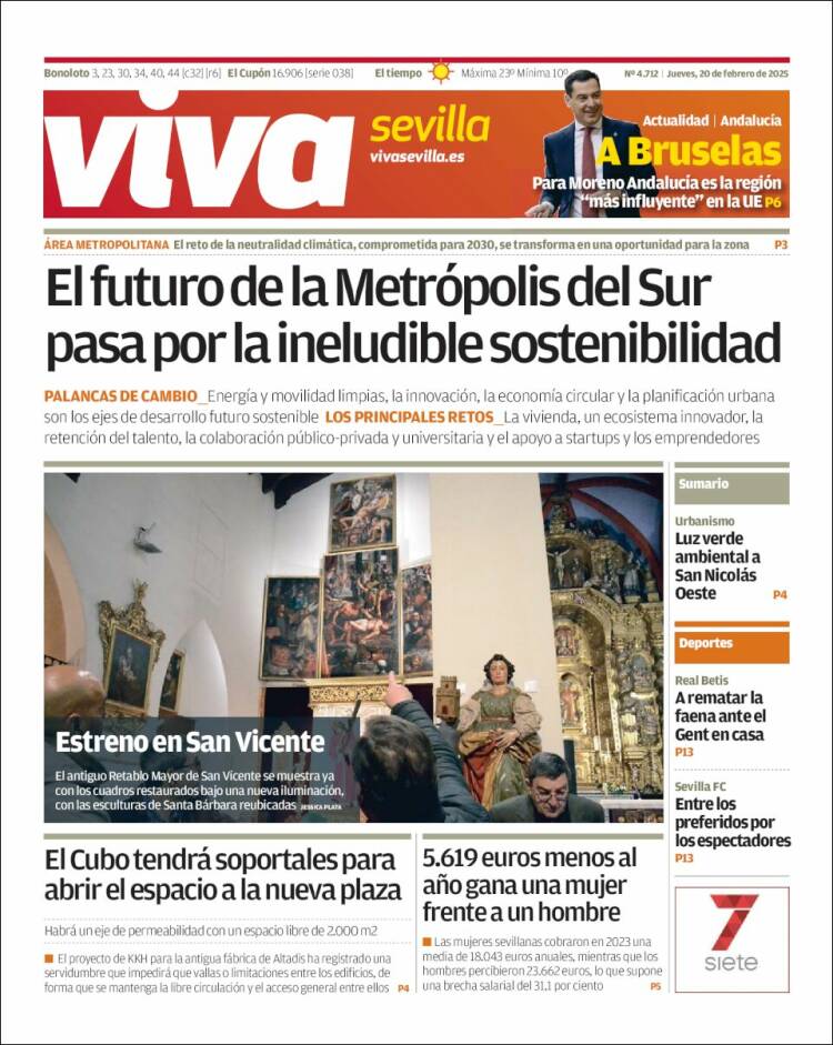 Portada de Viva Sevilla (Spain)