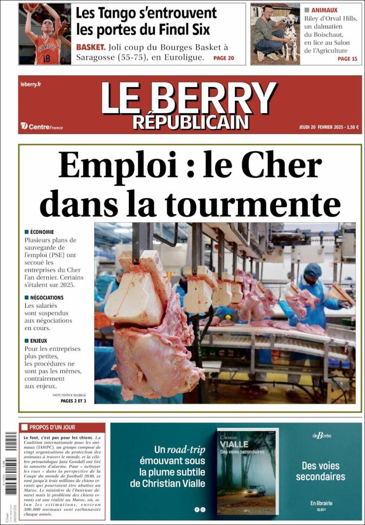 Portada de Berry Republicain (France)