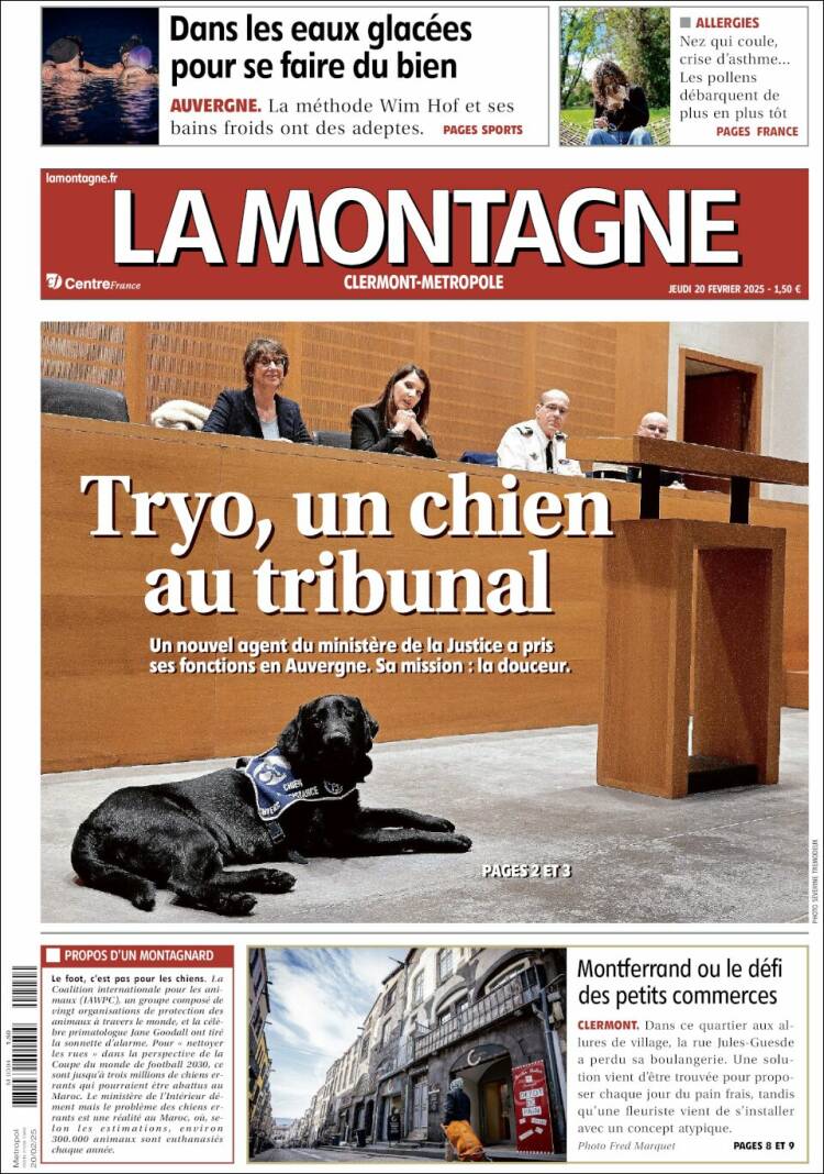 Portada de La Montagne (France)