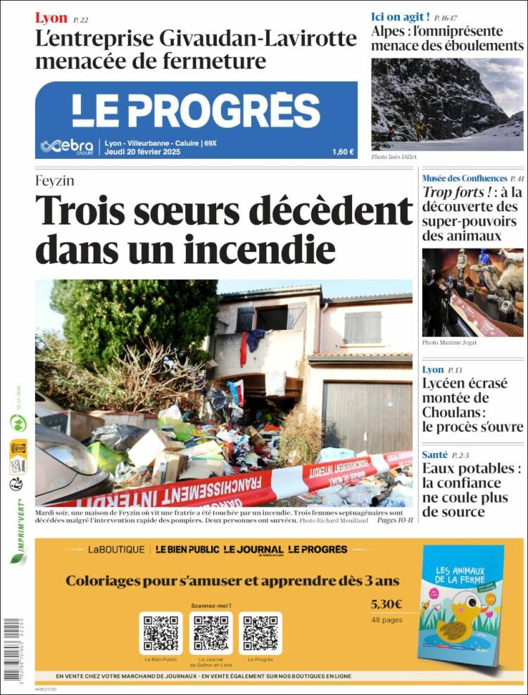 Portada de Progres de Fecamp (Francia)