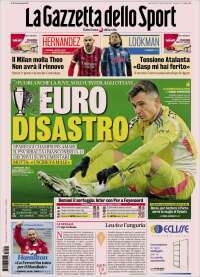 Portada de La Gazzetta dello Sport (Italy)