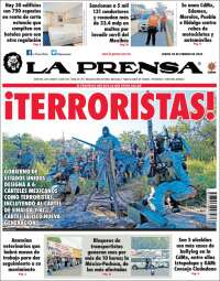 Portada de La Prensa (México)