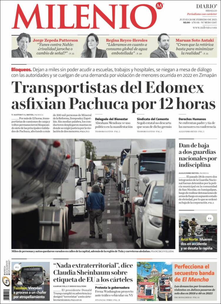 Portada de Milenio de Hidalgo (Mexico)