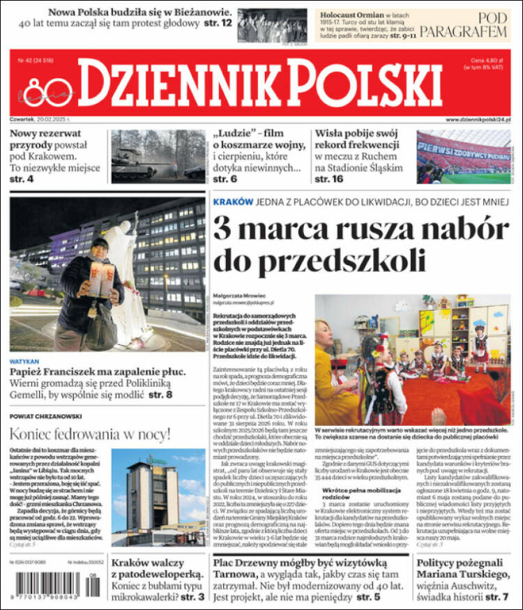 Portada de Dziennik (Poland)