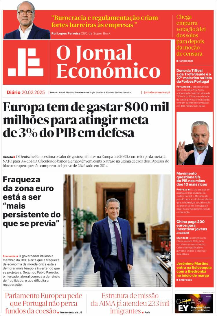 Portada de Oje (Portugal)