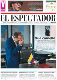 Portada de El Espectador (Colombia)