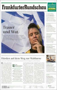 Portada de Frankfurter Rundschau (Germany)