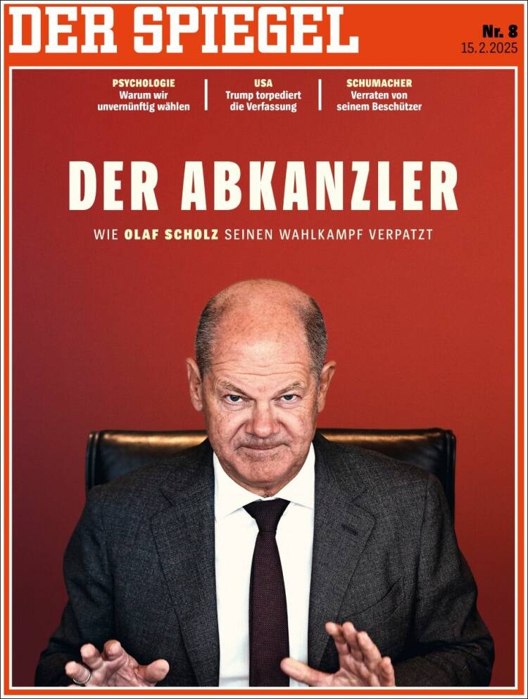 Portada de Der Spiegel (Germany)