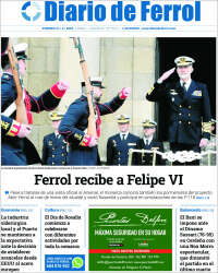 Portada de Diario de Ferrol (Spain)