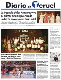 Portada de Diario de Teruel (Spain)