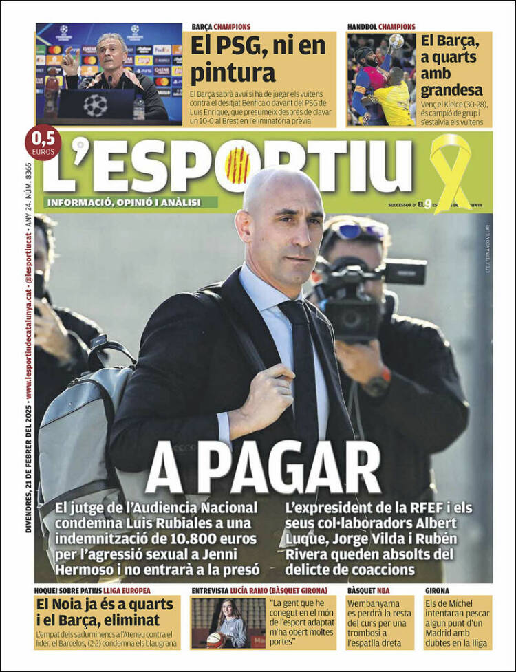 Portada de L'Esportiu (España)