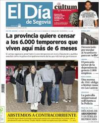 Portada de El Día de Segovia (Spain)