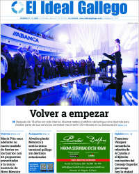 Portada de El Ideal Gallego (Spain)