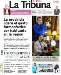 Portada de La Tribuna de Cuenca (Spain)