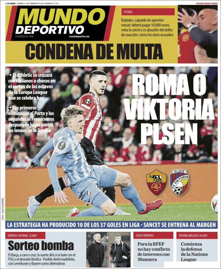 Portada de Mundo Deportivo Bizkaia (Spain)