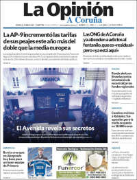 Portada de La Opinión de A Coruña (Spain)