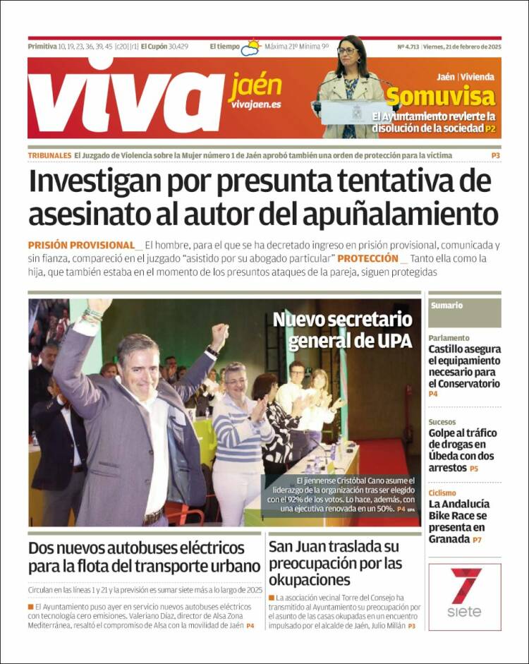 Portada de Viva Jaén (Spain)