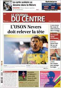 Portada de Le Journal du Centre (France)