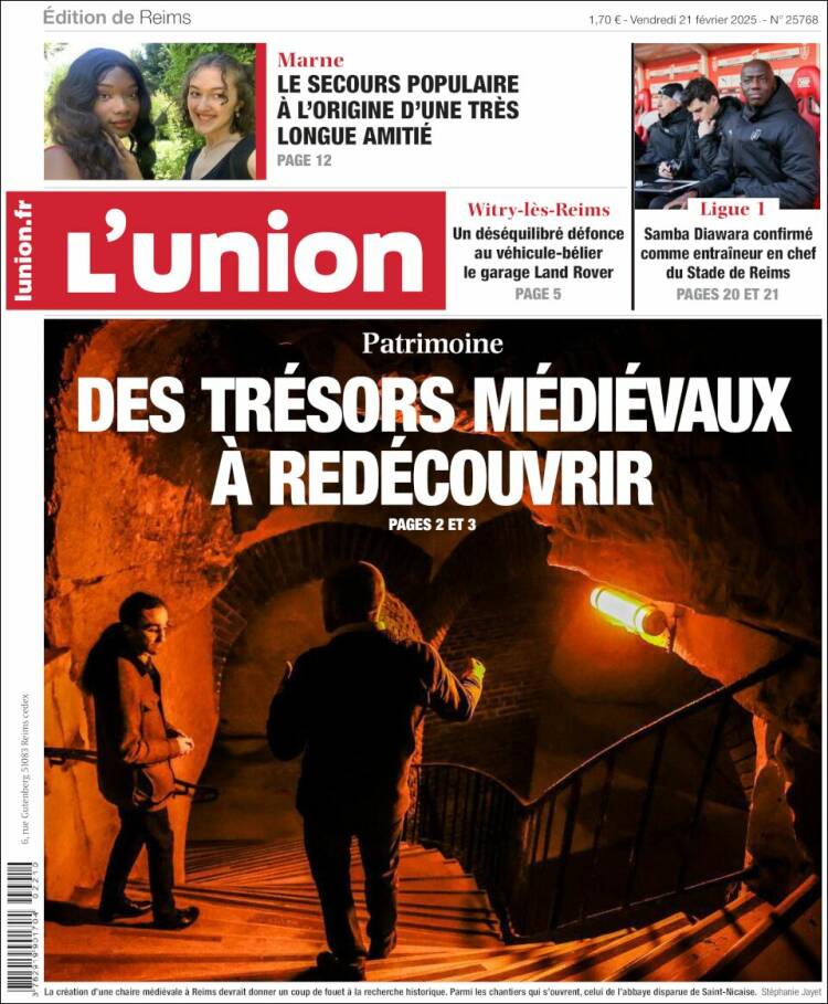 Portada de L'Union (France)