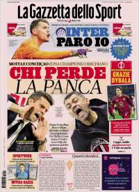 Portada de La Gazzetta dello Sport (Italy)