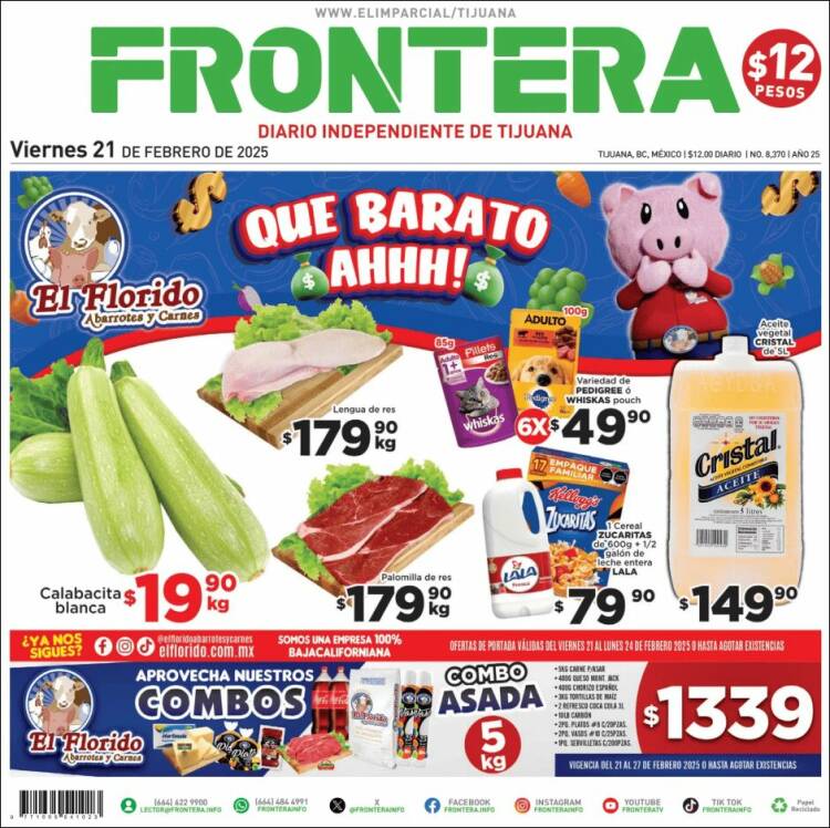 Portada de Frontera (Mexico)