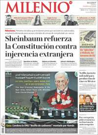 Portada de Milenio (Mexico)