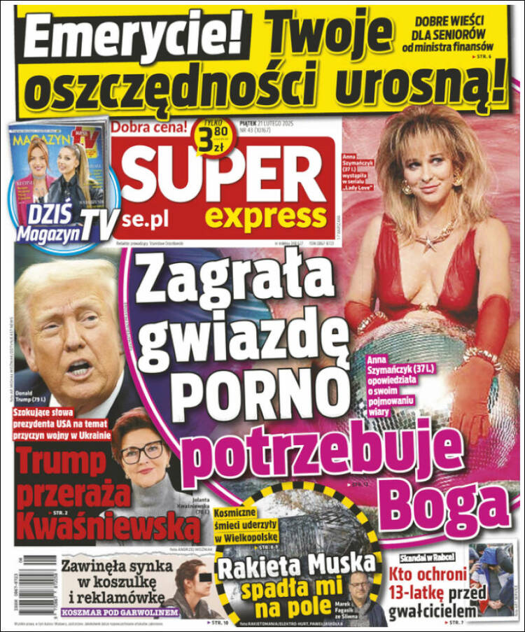 Portada de Super Express (Polonia)