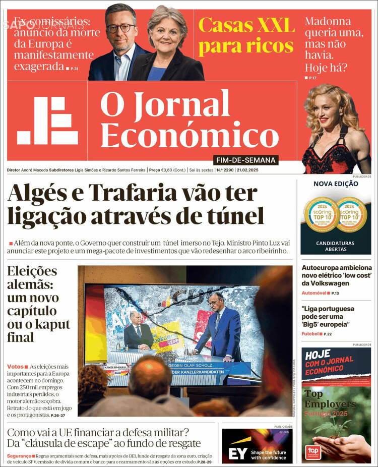 Portada de Oje (Portugal)