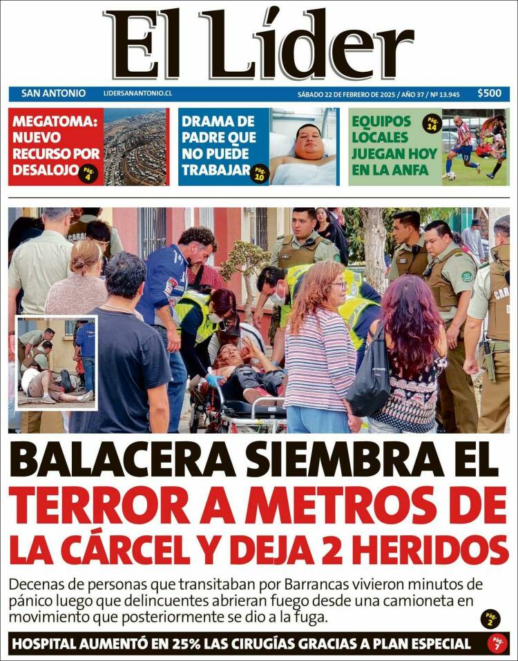 Portada de Lider de San Antonio (Chile)