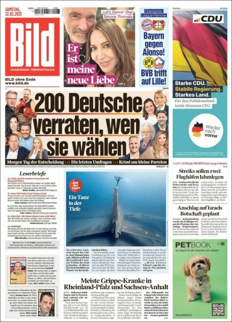 Portada de Bild (Alemania)
