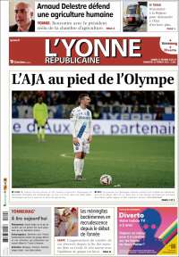 Portada de L'Yonne-Républicaine (France)