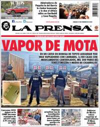 Portada de La Prensa (México)