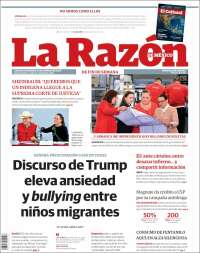 Portada de La Razón (México)