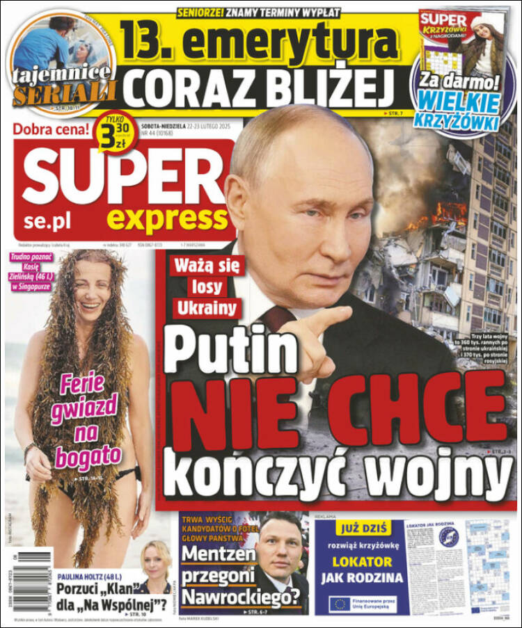 Portada de Super Express (Polonia)
