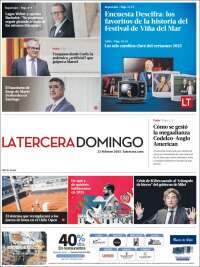 Portada de La Tercera (Chile)
