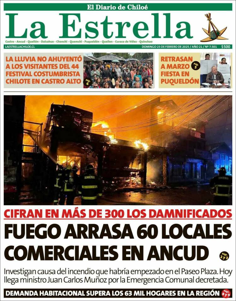 Portada de Estrella de Chiloé (Chile)