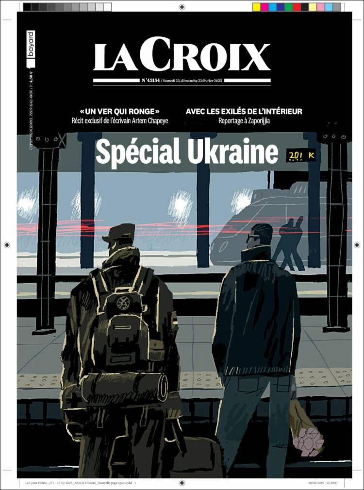 Portada de La Croix (Francia)