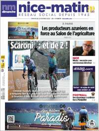 Portada de Nice-Matin (Francia)