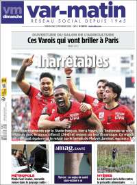 Portada de Var-Matin (Francia)