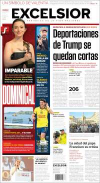 Portada de Excelsior (México)