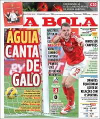 Portada de A Bola (Portugal)